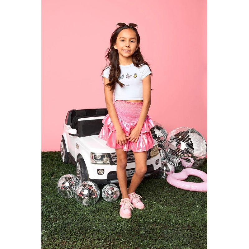 Brookie Princess Pink Tween Skort Youth Xsmall