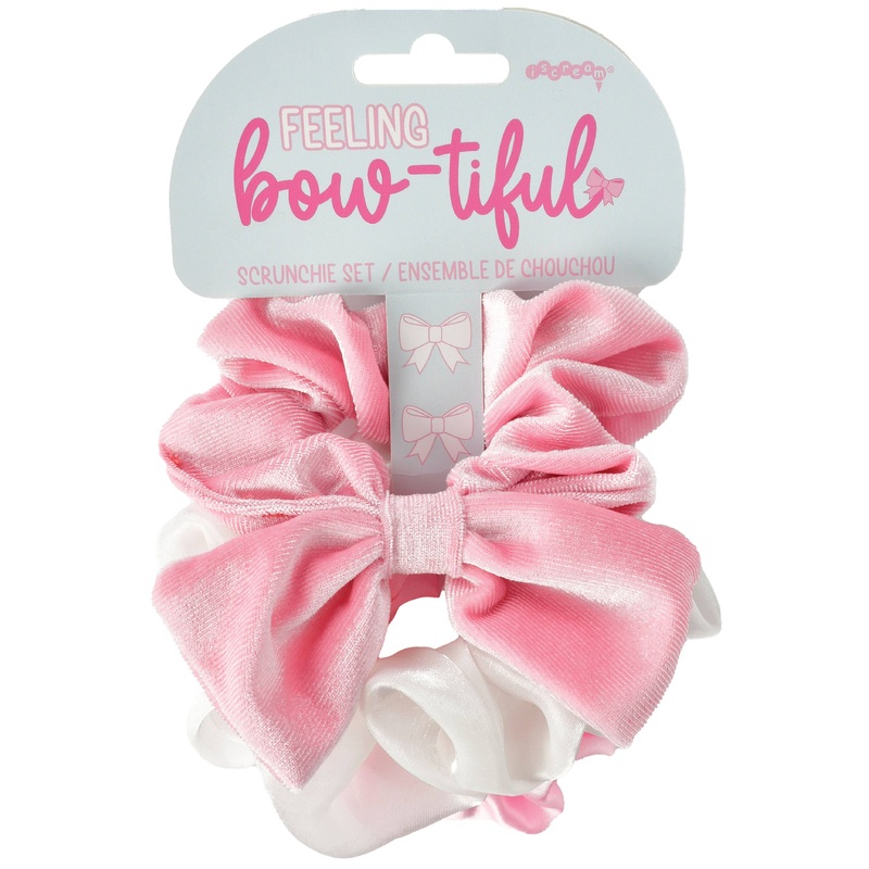 FEELING BOW-TIFUL SCRUNCHIES