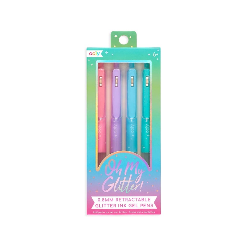 Oh My Glitter! Gel Pens – Set of 4