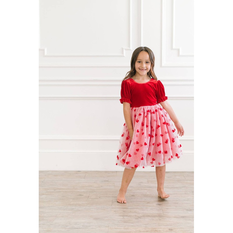Rose Dress inValentine 2T
