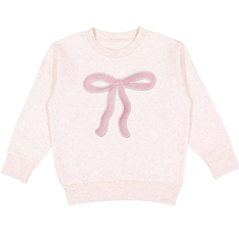 Coquette Bow Patch Sweatshirt – Kids Coquette Bow Sweatshirt 2T