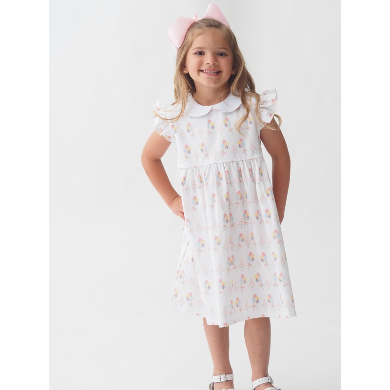 Cypress Row Birthday Girls Flutter Dress 24M