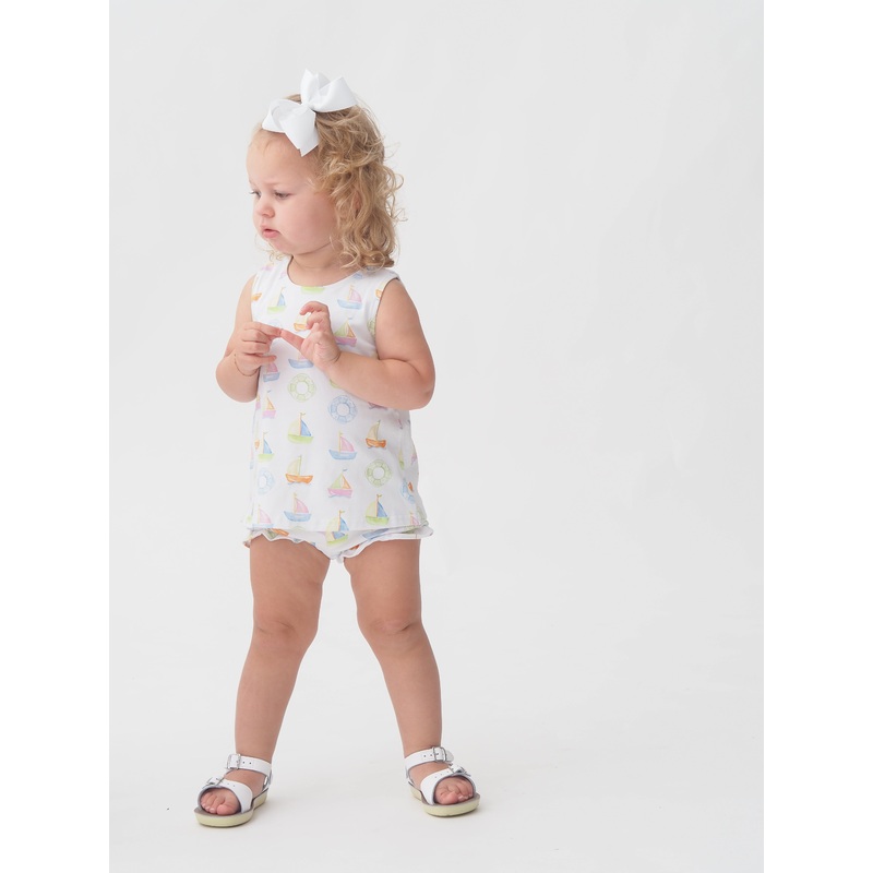 Cypress Row Sweet Sails Girls Swing Back Set 6M