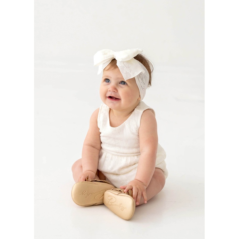 Mabel & Honey Cotton Cloud Romper 3M