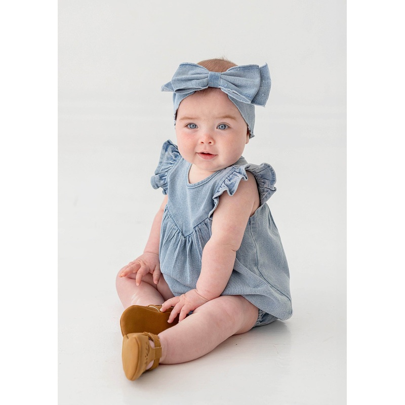 Mabel & Honey Sunset Fields Romper 3M