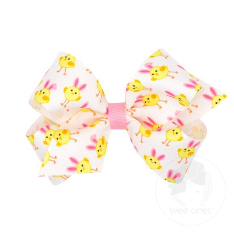 Medium Easter Print GG Bow CHC