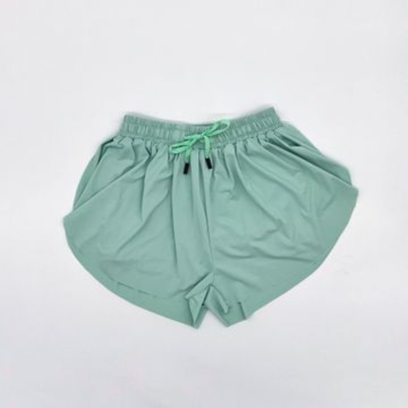 Mint-Butterfly-Athletic-Shorts 2T