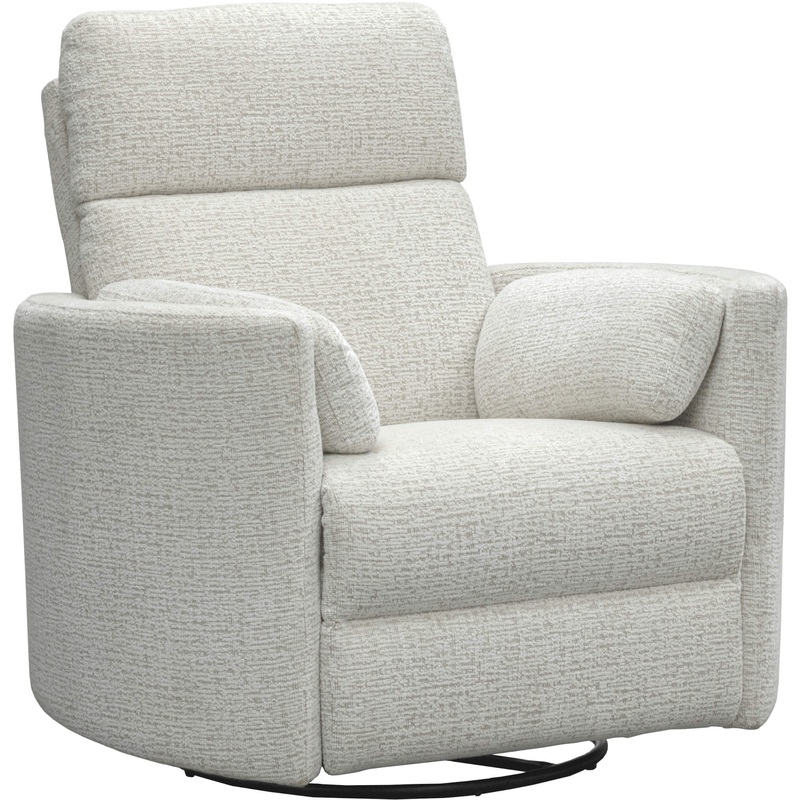 Parker House Radius Plus Power Swivel Glider Recliner with Head Tilt MINERAL