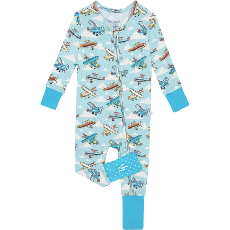 Posh Peanut Posh Planes Convertible One Piece 6-9M