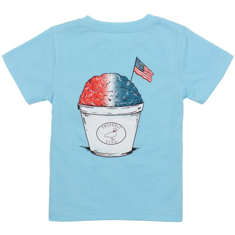 Properly Tied Baby American Chillin Short Sleeve Tee 12M