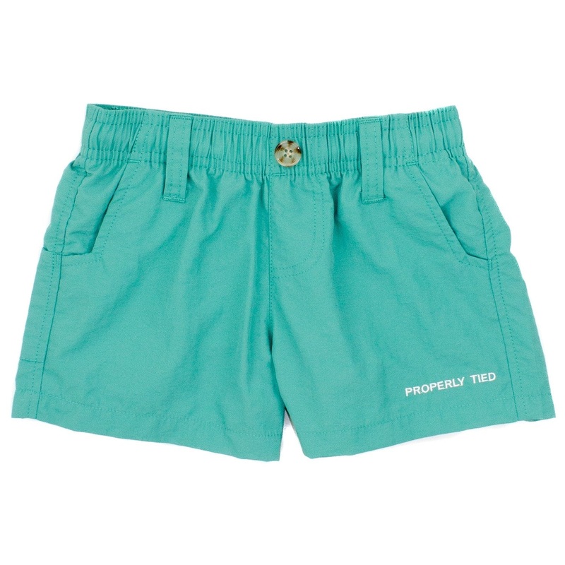 Properly Tied Baby Mallard Short | Soft Green 24M