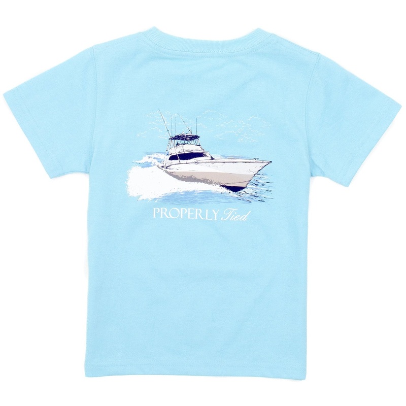 Properly Tied Boys Deep Sea Short Sleeve 6