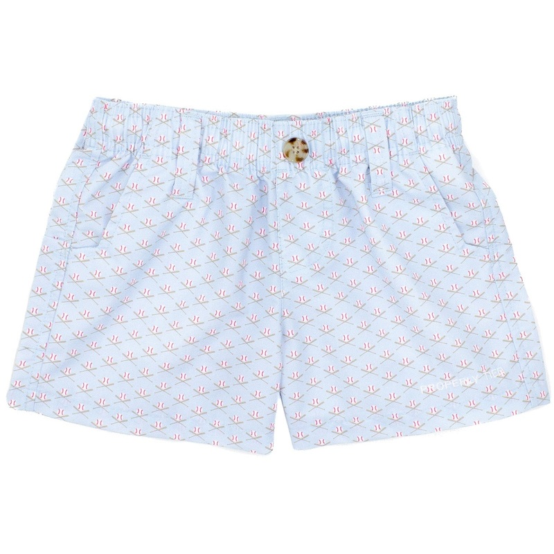 Properly Tied Boys Mallard Short | Baseball Shield 5