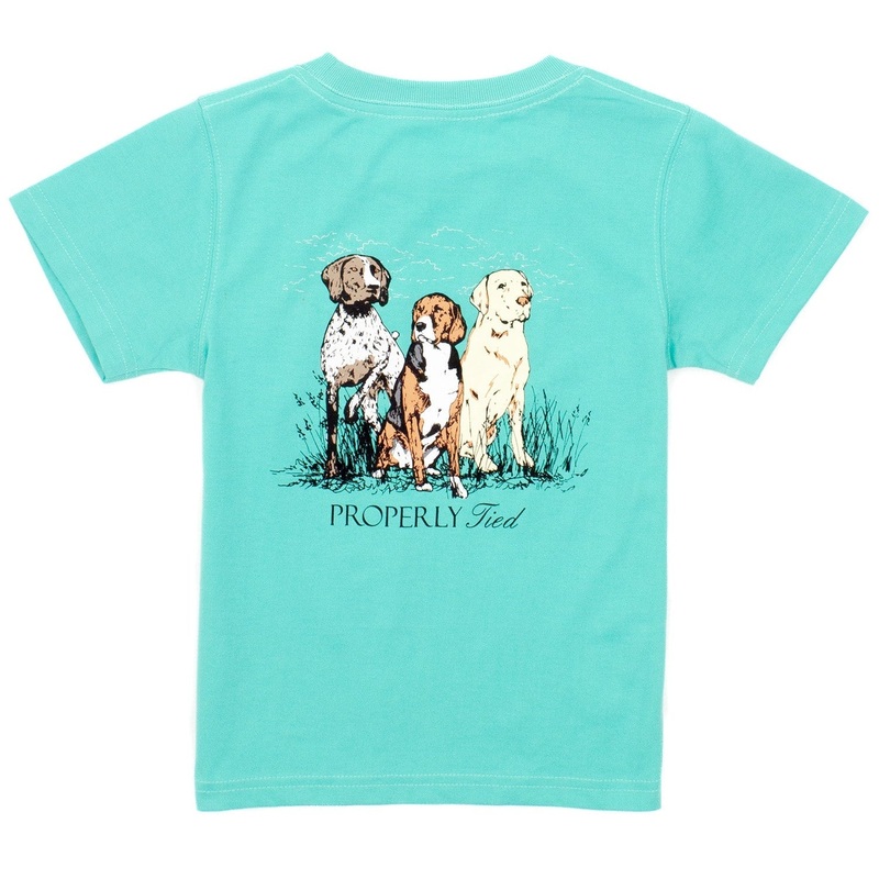 Properly Tied Boys Triple Dog Short Sleeve 2T