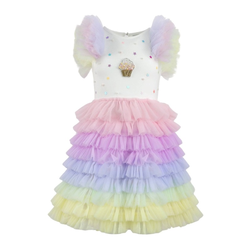 Lola + The Boys Cupcake Pearl Tulle Dress 2