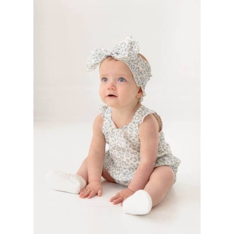 Mabel & Honey Sweet Savannah Romper 3M