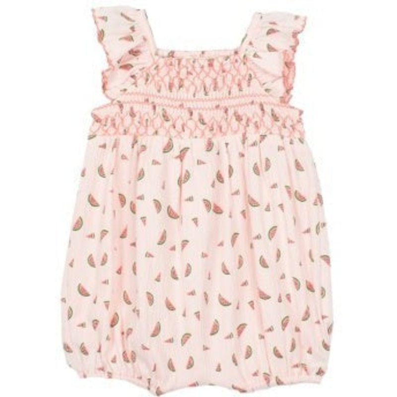 Mabel & Honey Watermelon Sugar Romper 3M