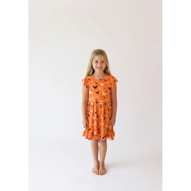 Posh Peanut Hendrix Cap Sleeve Ruffled Twirl Dress 2T