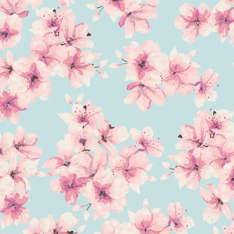 Sweet Bamboo Summer PJ Cherry Blossoms 3Y