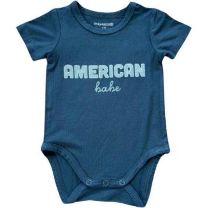 Baby Sprouts Baby Short Sleeve Bodysuit | American Babe 0-3M