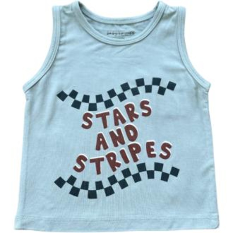 Baby Sprouts Boy’s Tank Top | Stars And Stripes 2T