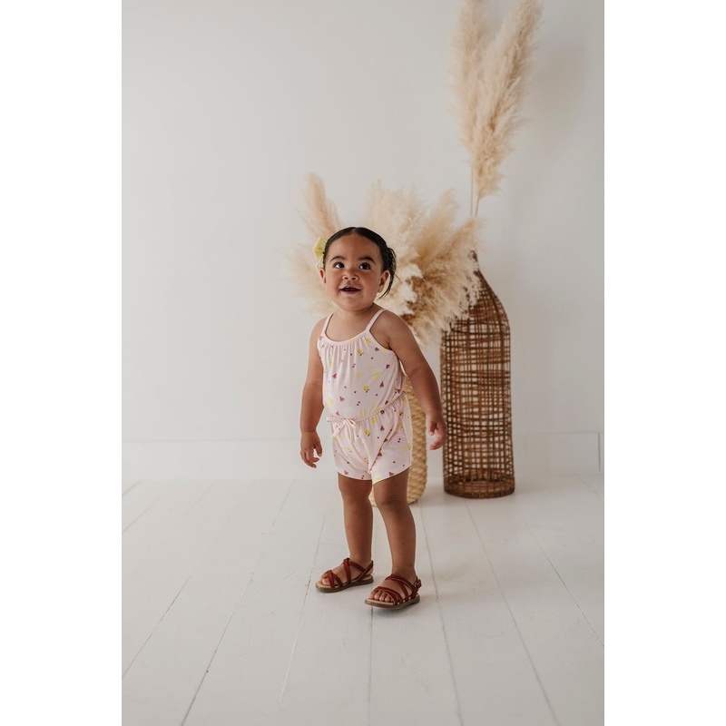 Baby Summer Romper Lemonade 0-3M