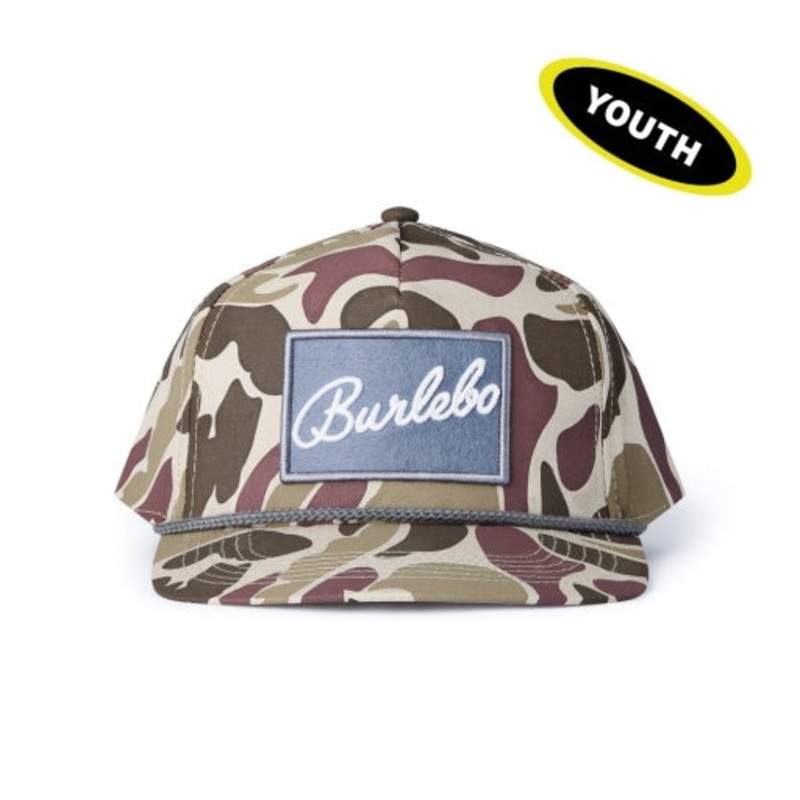Burlebo Youth Cap | Burlebo Grey Patch – Camo
