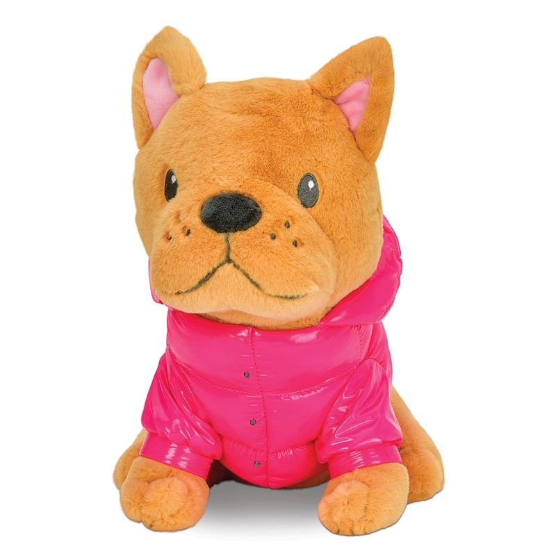 Dog in a Puffer Vest