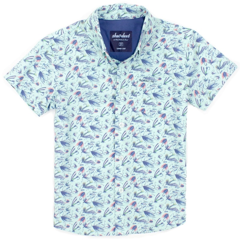 Properly Tied Boys Shordees Summer Shirt | Stay Fly 2T