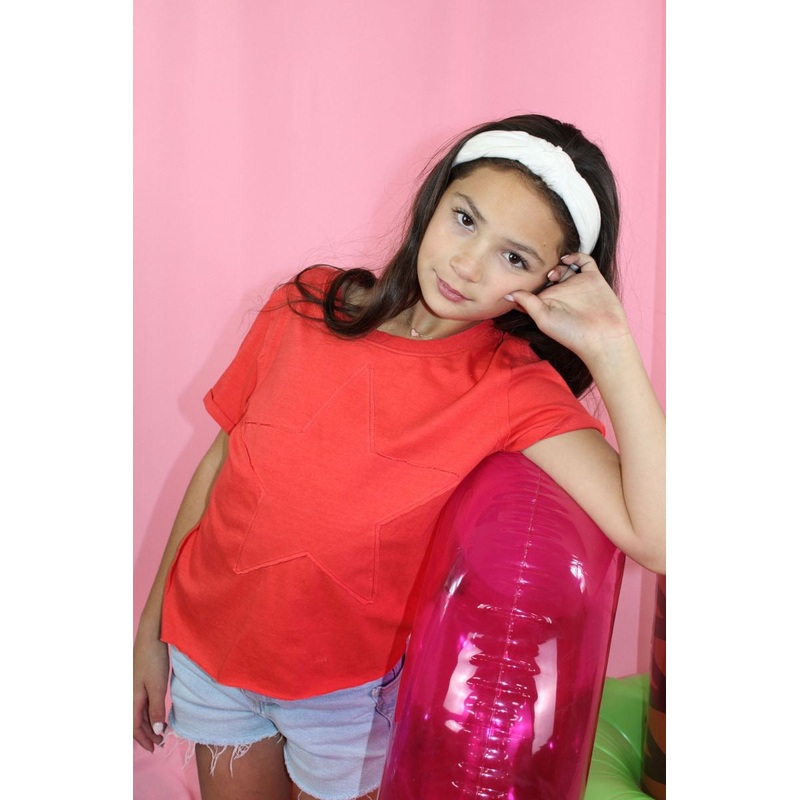 Sweet Soul Star Applique T-Shirt S