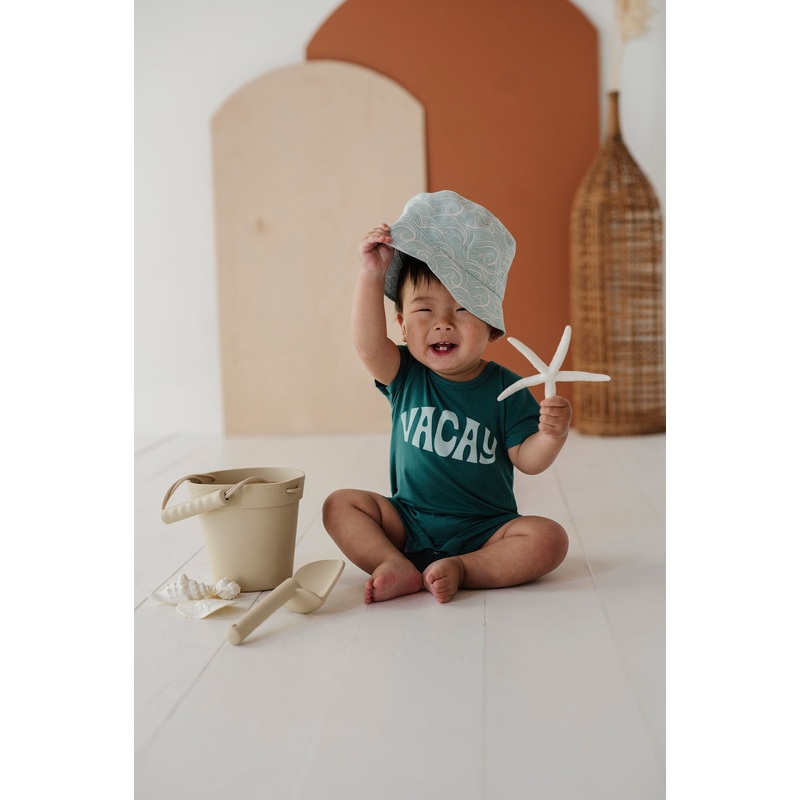 Tee Romper Vacay 0-3M