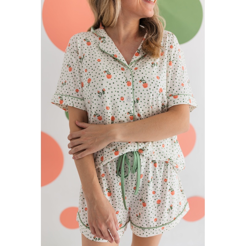 In My Jammers Quinn Floral Women’s Short Set Adult XSmall