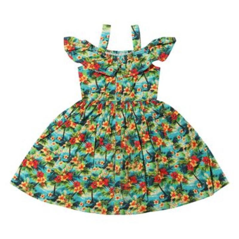 Vignette Ivy Dress | Tropical Floral 2T