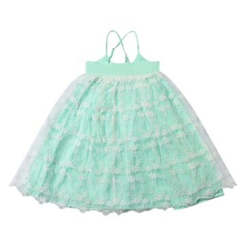 Vignette Marin Reversible Dress | Aqua 2T