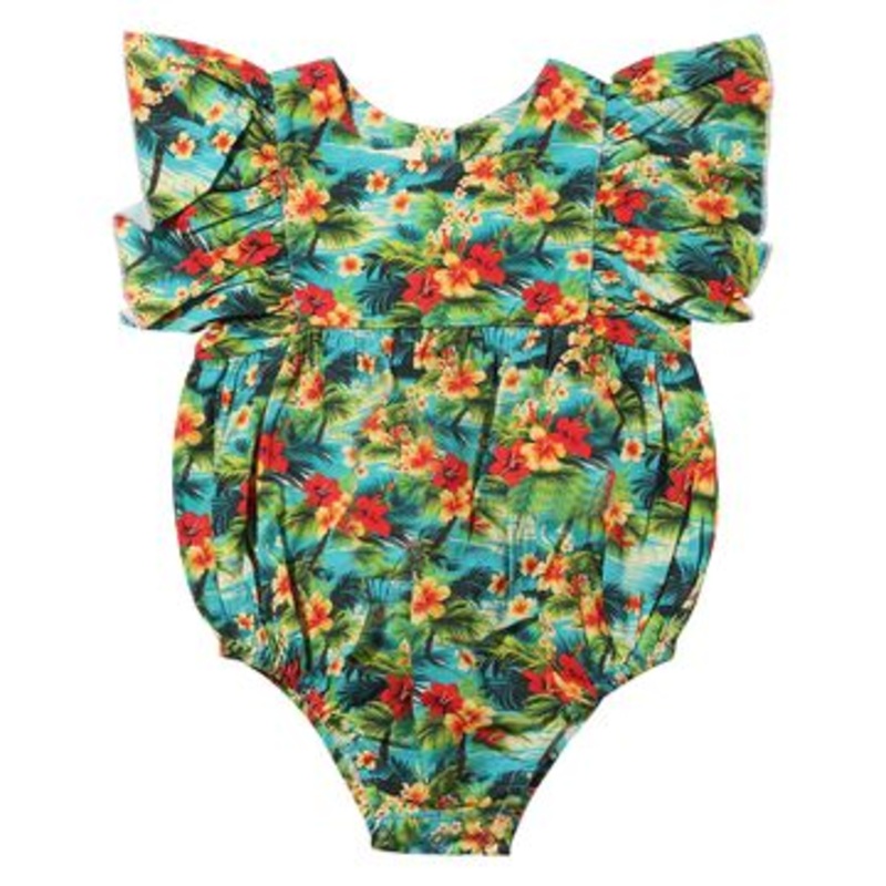 Vignette Miranda Bubble | Tropical Floral 0-3M