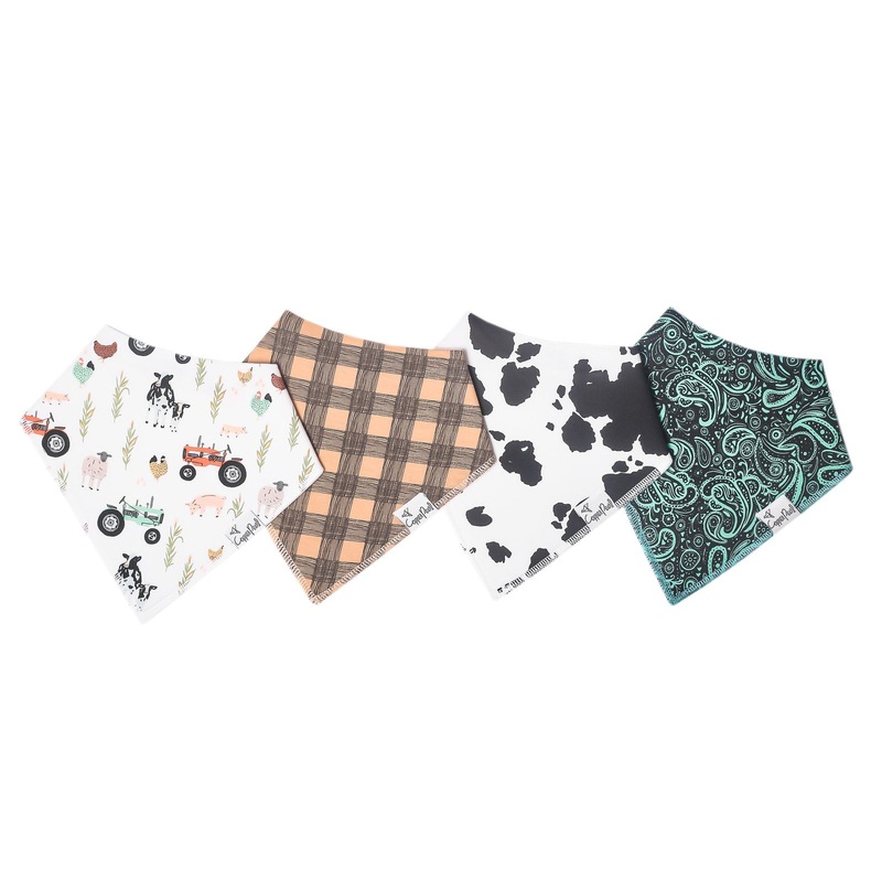 Copper Pearl Baby Bandana Bibs | Jo Set