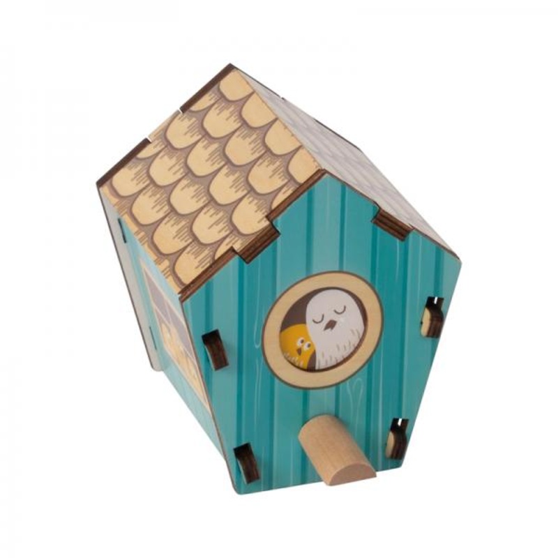 Fat Brain Toys Build It Blueprint Puzzles – BIRDHOUSE