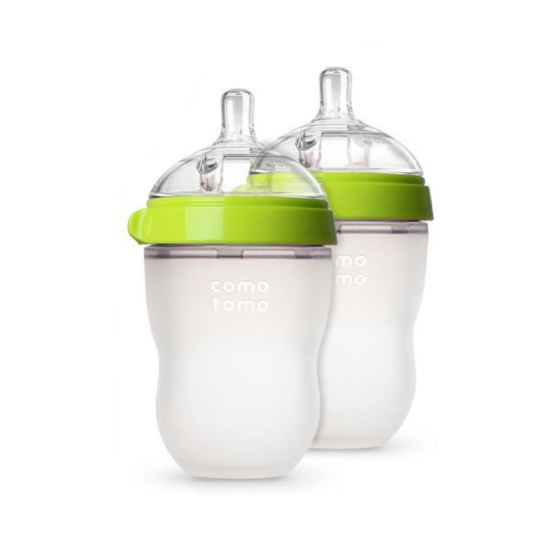 Green Double Pack Baby Bottle – 8 oz.