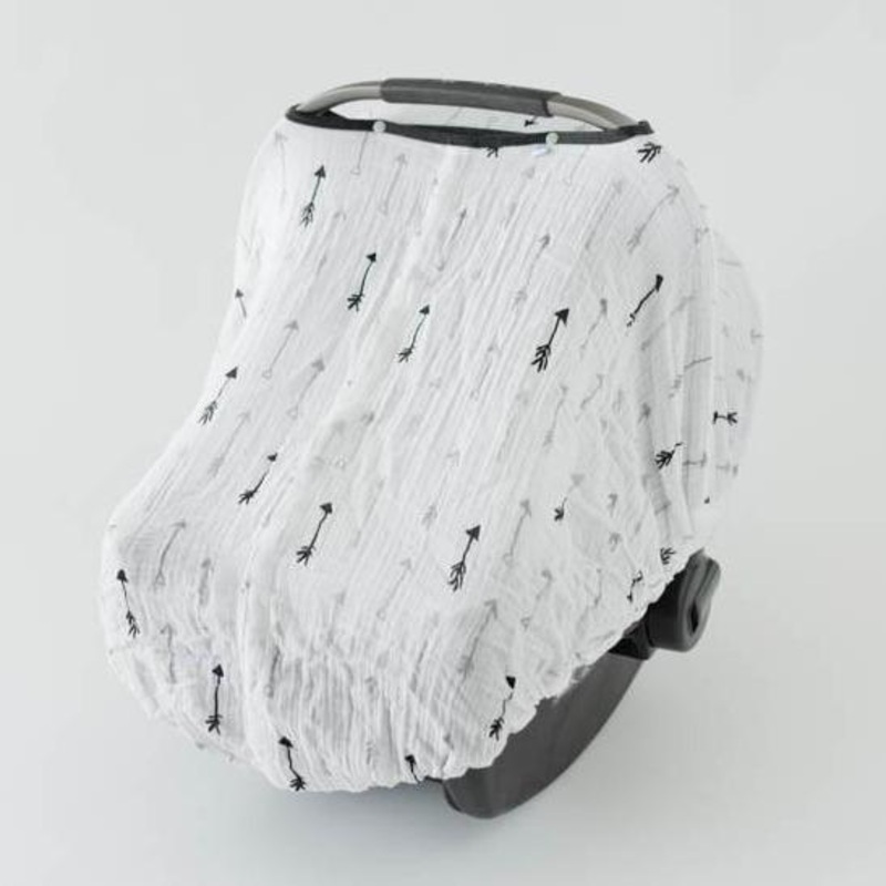 Little Unicorn Cotton Muslin Car Seat Canopy – Arrow