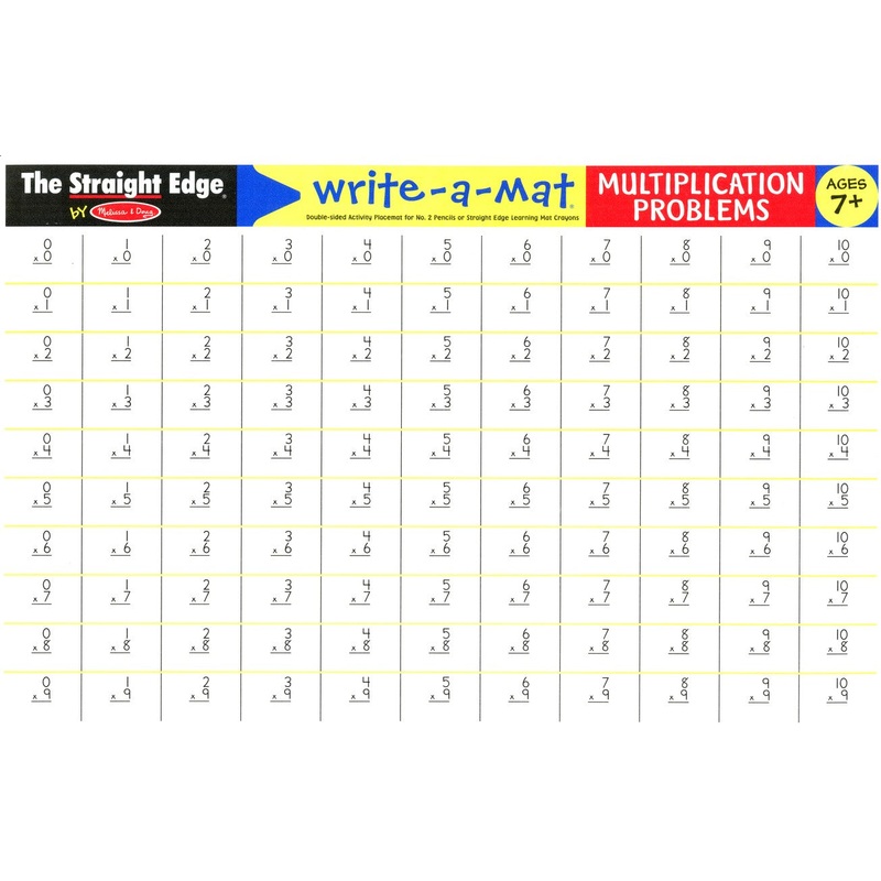 Multiplication Problems Mat