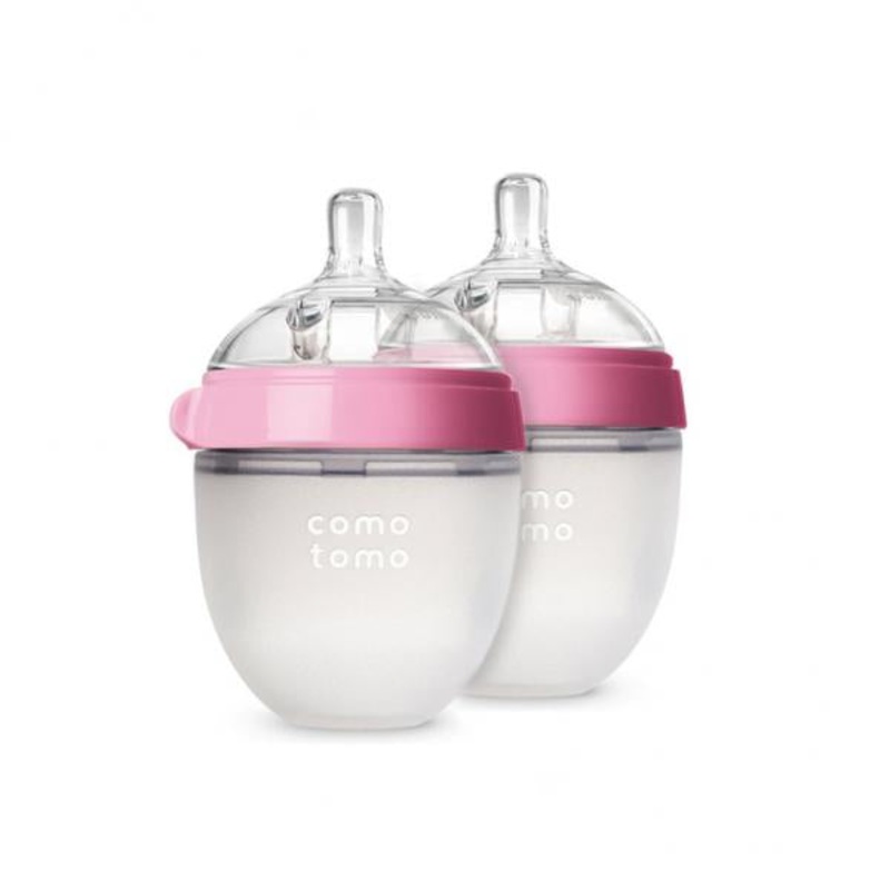 Pink Double Pack Baby Bottle – 5 oz.