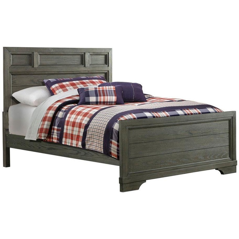 Westwood Design Foundry Full Bed Brushed Pewter