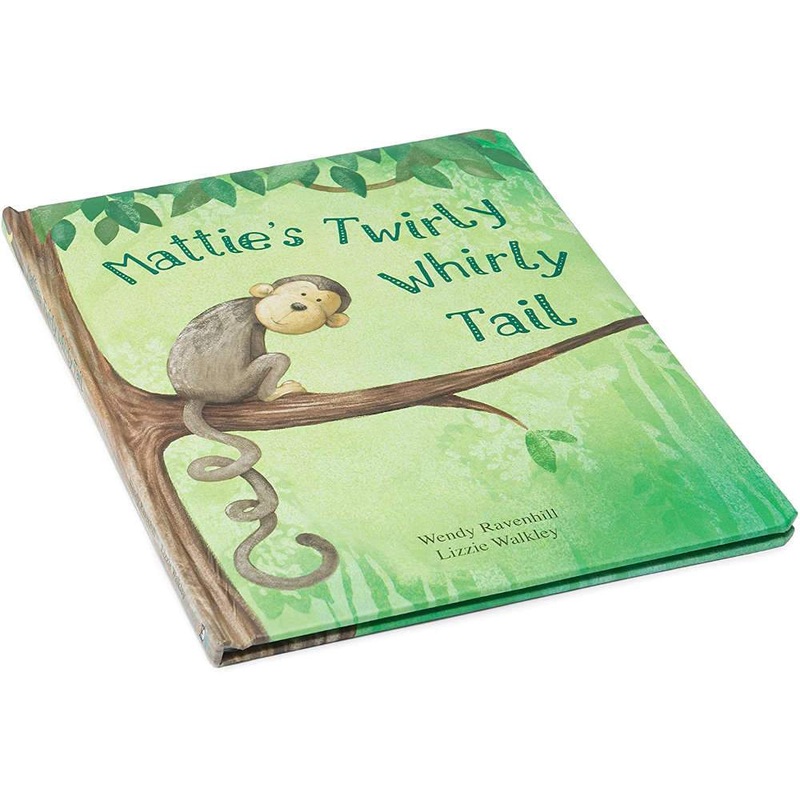 Jellycat Mattie’s Twirly Whirly Tail Book