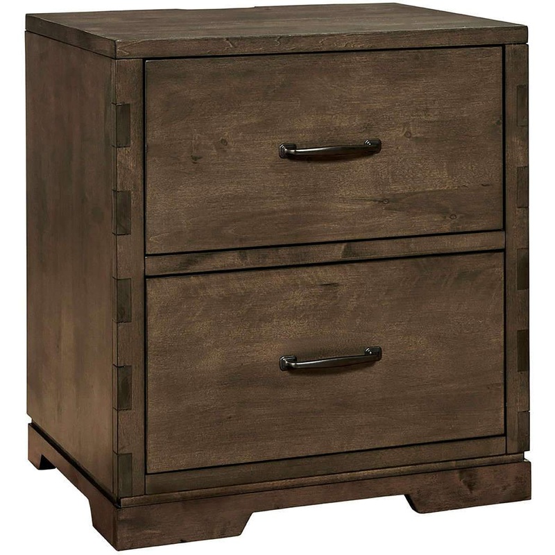 Westwood Design Dovetail Nightstand Graphite