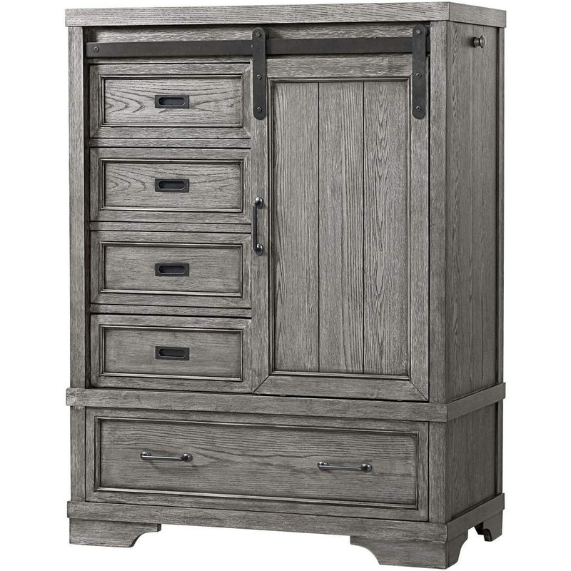 Westwood Design Foundry Chifferobe Brushed Pewter