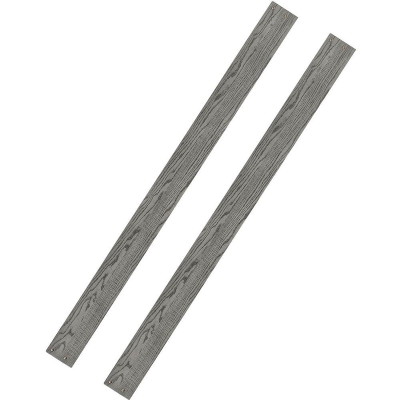 Westwood Design Foundry Full Bed Rails Brushed Pewter