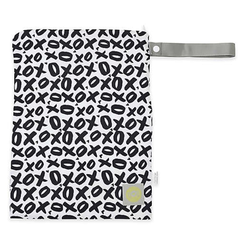 Itzy Ritzy Travel Happen Wet Bags Loved Blush and Navy