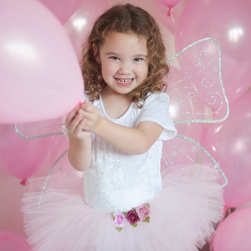 Rose Tutu, Lt Pink 4-6Y