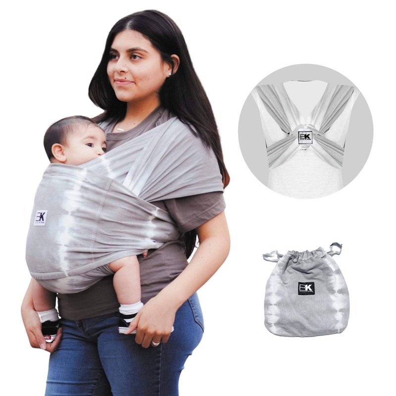 Baby K’tan Print Baby Carrier | Graphite Grey XS