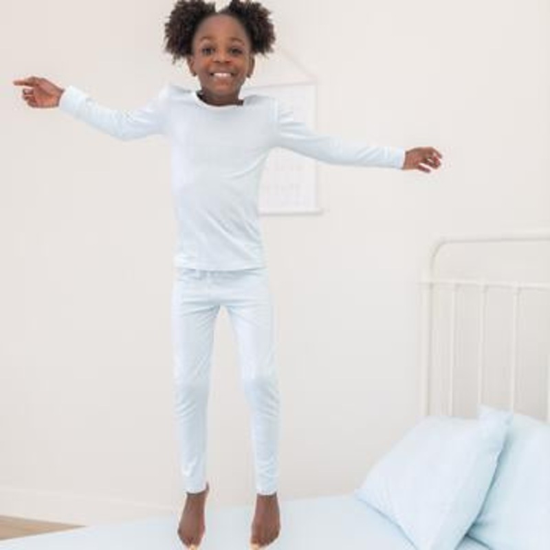 Seersucker Big Kid 2 PC PJ Set- L/S 5Y